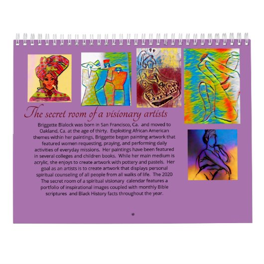 2020 カレンダー (裏面)