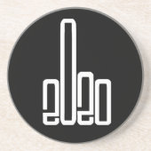 2020 与えザ・フィンガー2020最低秒 コースター (正面)