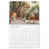2020 Alice in Wonderlandカレンダー カレンダー (3月 2027)