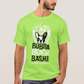 2020 BLG BUBBAビーチビーチBASH Tシャツ