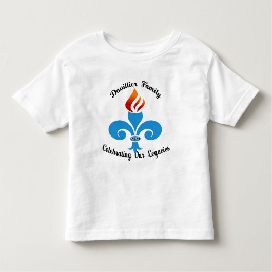 2020 Davillier仮想懇親会Toddler Tシャツ (正面)