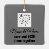 2020 Dumpster消火セラミックオーナメント セラミックオーナメント (裏面)