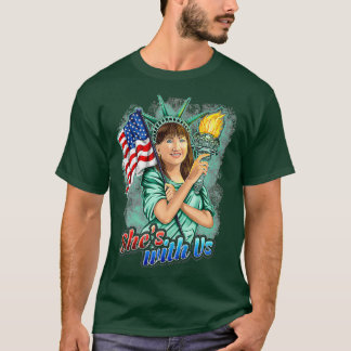 2020 Election Art She's With Us Lady Liberty Jo Jo Tシャツ
