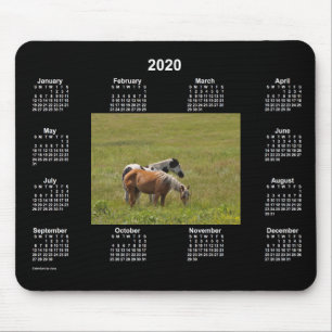 2020 Hose Calendar by Janzマウスパッド マウスパッド