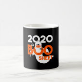 2020 is boo sheet ghost halloween  コーヒーマグカップ (中央)