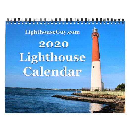 2020 LighthouseGuy.comライトハウスカレンダー カレンダー (カバー)
