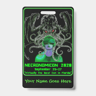 2020 Necro vrバッジ/背面のNecroグリフ バッジ