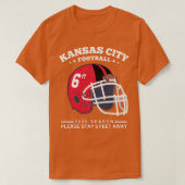 2020 NFLカンザス Tシャツ (デザイン正面)