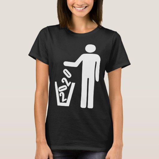 2020 not recommended Basket Waste garbage can Tシャツ (正面)