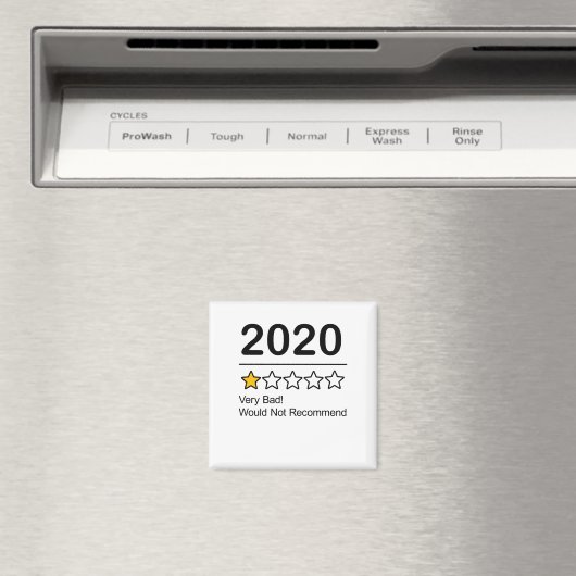 2020 One Star Rating マグネット (インサイチュ (食洗機))