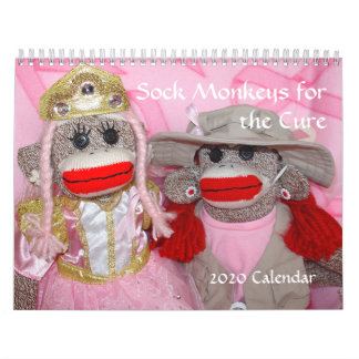 2020 Sock Monkey for the Cure Calendar カレンダー