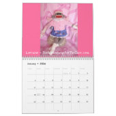 2020 Sock Monkey for the Cure Calendar カレンダー (1月 2026)