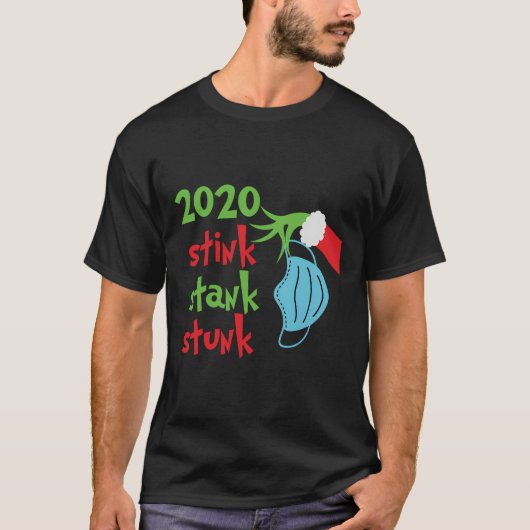 2020 Stink Stank Stunk Matching Family Christmas P Tシャツ (正面)