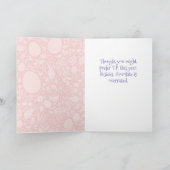 2020 TPのイースターバスケット,チョコレート過格付け カード (内部)