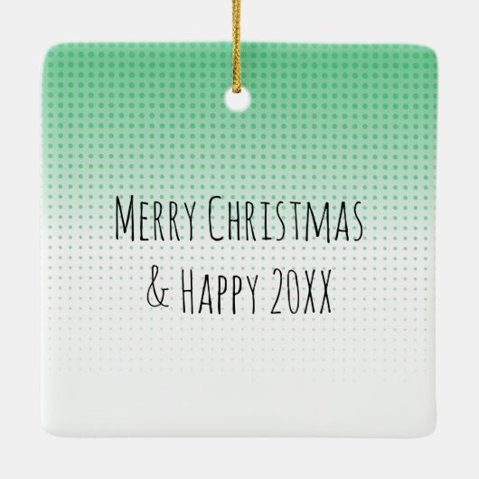 2020 TP、フェイスマスク、サニタイザーにさようなら セラミックオーナメント (裏面)