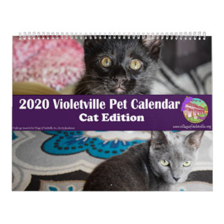 2020 Violetvilleペットカレンダー～ Cat Edition カレンダー