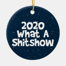 2020 What A Shitshow、トイレ紙ツリー セラミックオーナメント