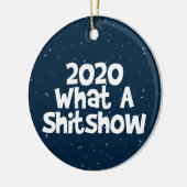 2020 What A Shitshow、トイレ紙ツリー セラミックオーナメント (左)