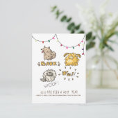 2020 WOOF YEAR DOG CHRISTMAS おもしろい (スタンド正面)