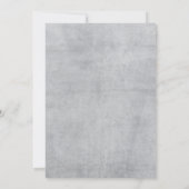 2021あなたの写真とはっきりしたパーティー文字 招待状 (裏面)