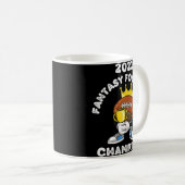 2021おもしろいファンタジーサッカーチャンピオンファンタジーLEAGU コーヒーマグカップ (正面右)