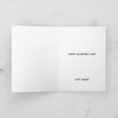 2021おもしろい年ガールフレンドパーソナライズされた シーズンカード (内部)