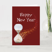 2021おもしろい年新引用文砂時計 カード (正面)