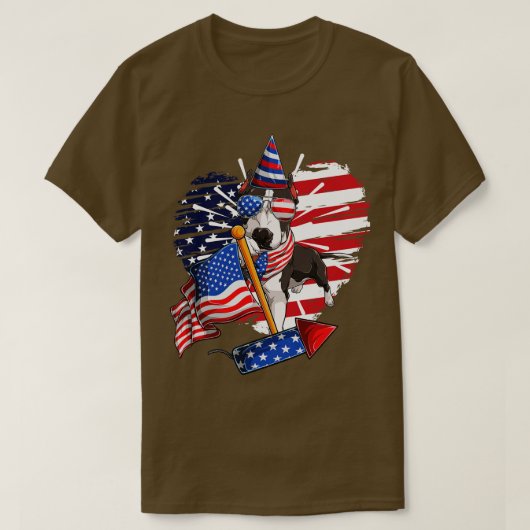 2021おもしろい年7月4日7月4日月と月 Tシャツ (デザイン正面)