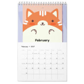 2021かわいいかわいい動物カレンダー カレンダー (2月 2027)