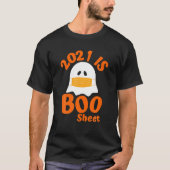 2021はブシート幽霊ハロウィーンコスチュームパーティーM Tシャツ (正面)