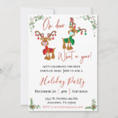 2021オーディアwhat a年ホリデーパーティー 招待状 (正面)