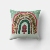 2021カスタムクリスマスレインボー金ゴールドグリッターグラム クッション (裏面)