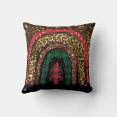 2021カスタムクリスマスレインボー金ゴールドグリッターグラム クッション (裏面)