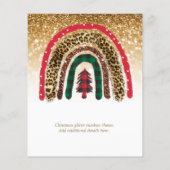 2021カスタムクリスマスレインボー金ゴールドグリッターグラム チラシ (裏面)