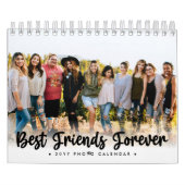 2021カスタム年フォトカレン最高のダの友だち カレンダー (カバー)