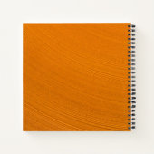 2021カレンシンプルダー木目の背景 |ノートブック ノートブック (裏面)