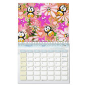 2021カレンダーカラフルフローラ カレンダー (2月 2027)