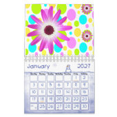 2021カレンダーフローラゾウ花 カレンダー (1月 2027)