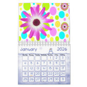 2021カレンダーフローラゾウ花 カレンダー (1月 2026)