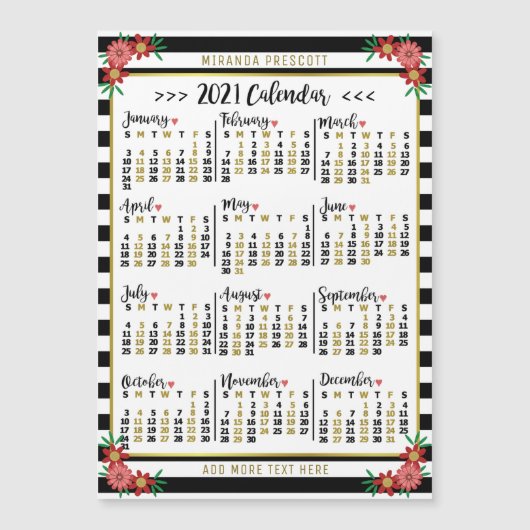 2021カレンダー（新しいバージョンの説明を参照） (正面)