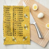 2021カレンダー（新しいバージョンの説明を参照） キッチンタオル (四つ折り)