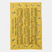 2021カレンダー（新しいバージョンの説明を参照） キッチンタオル (縦)