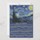 2021カレンダー(新しいバージョンの説明を参照) マグネット招待状 (正面)