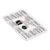 2021カレンダー(新しいバージョンの説明を参照) マグネット (右側)