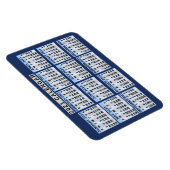 2021カレンダー(新しいバージョンの説明を参照) マグネット (右側)