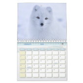 2021キッズカレンダーキリン豚，牛，馬，キツネ カレンダー (2月 2026)