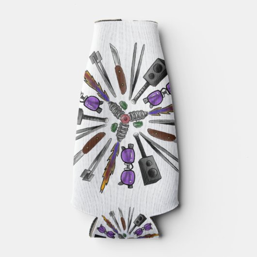 2021ギャザリングTシャツデザインクージー ボトルクーラー (正面)