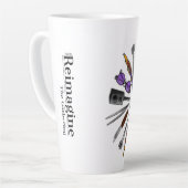 2021ギャザリングTシャツデザインラテマグカップ カフェラテマグ (左アングル)