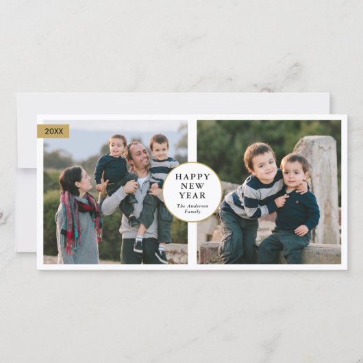 2021クラシック年モダン初めのお祝い2 シーズンカード (正面)