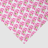 2021クラスリングや輪ティッシュペーパー(ホットピンク) 薄葉紙 (詳細)